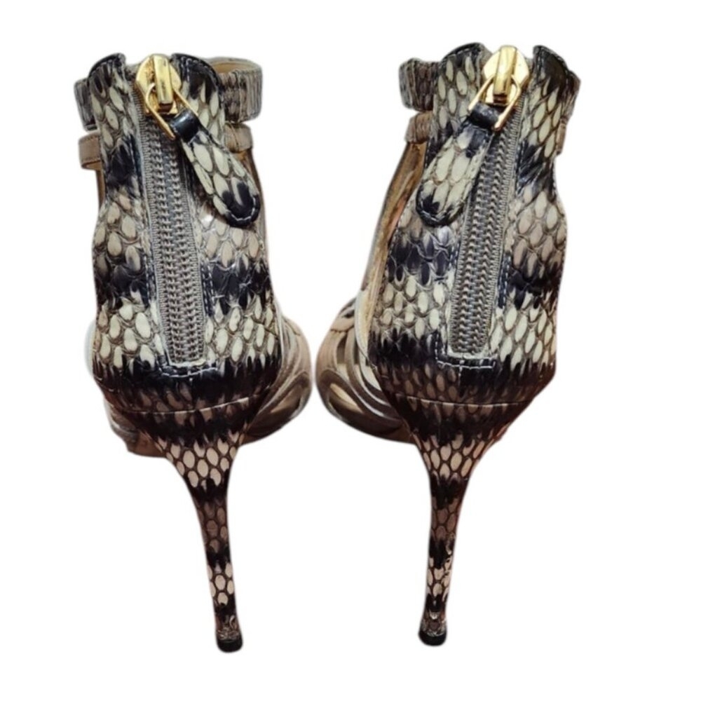 Alexandre Birman Multicolor Python Embossed Leath… - image 6